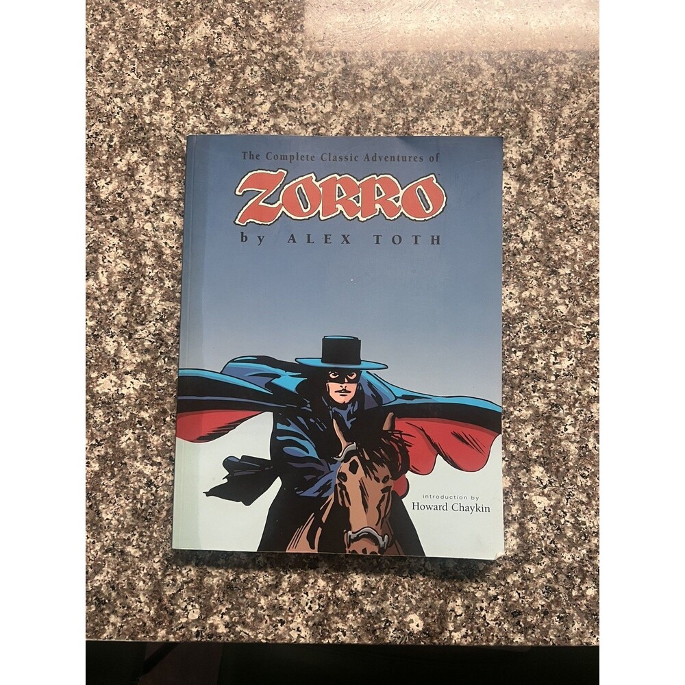 The Complete Classic Adventures of Zorro by Alex Toth (Softcover TPB 2001 Image)